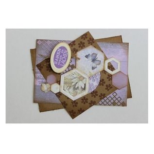 Joy!Crafts / Jeanine´s Art, Hobby Solutions Dies /  Punching and embossing template, Basic Mery hexagonal