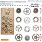 Embellishments / Verzierungen Kettenräderchen, 12 pièces d'antiquités,