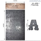 Embellishments / Verzierungen Advantus Tim Holtz industrious sticker letters