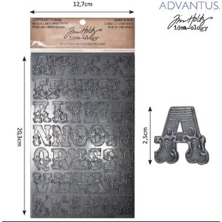 Embellishments / Verzierungen Advantus Tim Holtz lettere adesivo industriosa