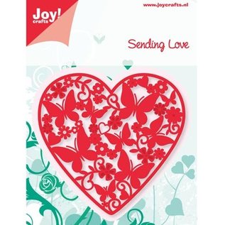 Joy!Crafts / Jeanine´s Art, Hobby Solutions Dies /  plantillas de punzonado y estampado en relieve: Corazón con las mariposas