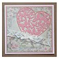 Joy!Crafts / Jeanine´s Art, Hobby Solutions Dies /  Punching and embossing templates: Heart with butterflies