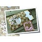 Joy!Crafts / Jeanine´s Art, Hobby Solutions Dies /  Punzonatura e goffratura stencil: piazza con cuore