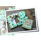 Joy!Crafts / Jeanine´s Art, Hobby Solutions Dies /  Ponsen en embossing stencil: vierkant met hart