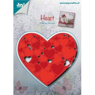 Joy!Crafts / Jeanine´s Art, Hobby Solutions Dies /  Bokse og preging maler: Hjerte med små hjerter