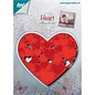 Joy!Crafts / Jeanine´s Art, Hobby Solutions Dies /  Poinçonnage et gaufrage modèles: Coeur avec petits coeurs