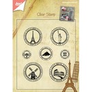 Stempel / Stamp: Transparent Transparant Stempel: vakantielanden