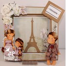 Joy!Crafts / Jeanine´s Art, Hobby Solutions Dies /  Taglio e goffratura stencil: Torre Eiffel