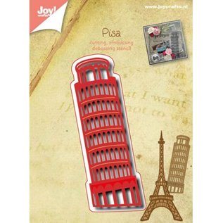 Joy!Crafts / Jeanine´s Art, Hobby Solutions Dies /  plantillas de punzonado y estampado en relieve: Torre de Pisa