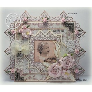 Joy!Crafts / Jeanine´s Art, Hobby Solutions Dies /  Punzonatura e goffratura stencil, angolo piazza + 2