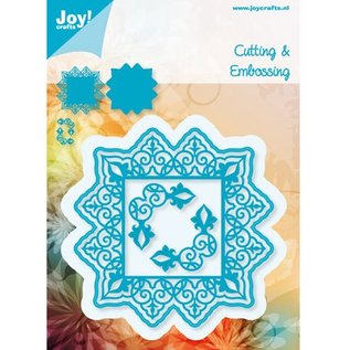 Joy!Crafts / Jeanine´s Art, Hobby Solutions Dies /  pochoirs de poinçonnage et estampage, coin carré + 2