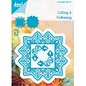 Joy!Crafts / Jeanine´s Art, Hobby Solutions Dies /  Punzonatura e goffratura stencil, angolo piazza + 2