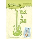 Leane Creatief - Lea'bilities und By Lene Cutting and embossing stencils, guitar