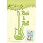 Leane Creatief - Lea'bilities und By Lene Cutting and embossing stencils, guitar