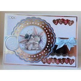 Crafters Company: BeBunni A6 timbri Unmounted set, wedding