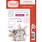 Crafters Company: BeBunni A6 Unmounted rubber stamps set, wedding