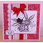 Crafters Company: BeBunni A6 gomma Unmounted francobolli set, matrimonio