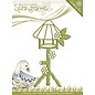 Precious Marieke Stempling og prægning stencil, Birdhouse