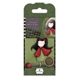 Gorjuss / Santoro NEW: Mini rubber stamp No.14 Little Red