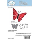 Taylored Expressions Cutting and embossing stencils: butterfly