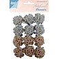 Embellishments / Verzierungen Plastic flowers