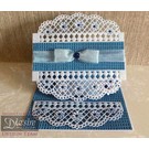Die'sire NEW: punching and stamping template Diesire: doily Lattice