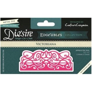 Die'sire NEW: punching and embossing template Diesire: Victoriana