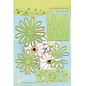 Leane Creatief - Lea'bilities und By Lene Stamping and Embossing stencil, the multi-flower 9 Chrysant