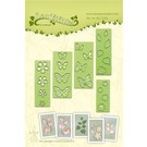 Leane Creatief - Lea'bilities und By Lene Stamping and Embossing stencil, flowers and butterflies