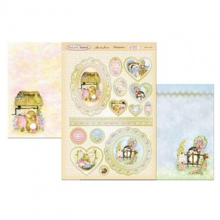 Hunkydory Luxus Sets & Sandy Designs Hunkydory, Bastelset Lujo: Patchwork Bosque