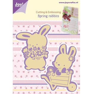 Joy!Crafts / Jeanine´s Art, Hobby Solutions Dies /  Corte y estampado en relieve plantillas, 2 primavera del conejito