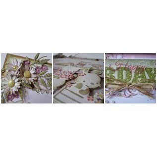 Joy!Crafts / Jeanine´s Art, Hobby Solutions Dies /  Coupe et de gaufrage pochoirs, 2 Printemps lapin