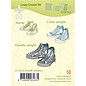 Stempel / Stamp: Transparent Gennemsigtige frimærker, Sneakers