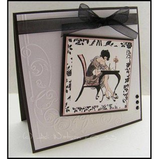 Crafter's Companion A6 Frou Frou Unmounted rubber stamp Set - Love Letters