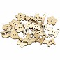 Embellishments / Verzierungen 15 decorative buttons, size 22x21 mm, thickness 2 mm