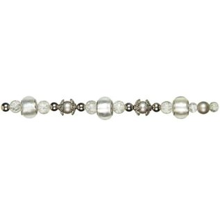 Schmuck Gestalten / Jewellery art Bijoux élaborer ensemble avec des perles de verre et argent antique
