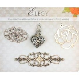 Embellishments / Verzierungen Charms metallo Set