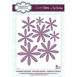 CREATIVE EXPRESSIONS und COUTURE CREATIONS Stamping and Embossing stencil, flowers