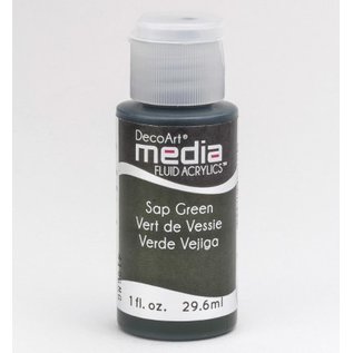 DecoArt media Fluid acrylics, Sap Green