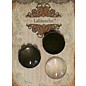 Embellishments / Verzierungen 2 glas cabochons med ramme