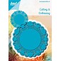 Joy!Crafts / Jeanine´s Art, Hobby Solutions Dies /  Stamping and Embossing stencil, Spitzedeckchen round