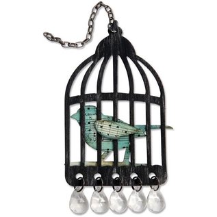 Sizzix Sizzix Bigz par Tim Holtz, oiseau en cage