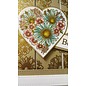 CREATIVE EXPRESSIONS und COUTURE CREATIONS Gummi Stempel, Heart of Blossoms