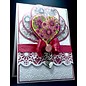 CREATIVE EXPRESSIONS und COUTURE CREATIONS Gummi Stempel, Heart of Blossoms