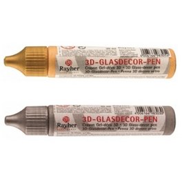 FARBE / MEDIA FLUID / MIXED MEDIA 3-D Glasdecor-Pen 30 ml