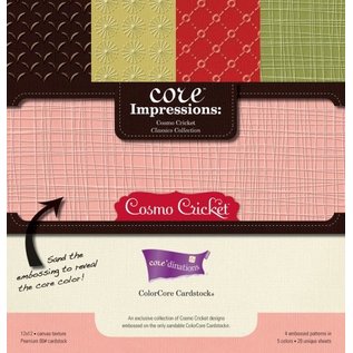 Designer Papier Scrapbooking: 30,5 x 30,5 cm Papier Bloc Designer, 30,5 x 30,5 cm, Core Impressions