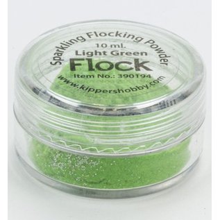 BASTELZUBEHÖR, WERKZEUG UND AUFBEWAHRUNG Velvet powder, Sparkling light green, 10ml