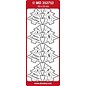 STICKER / AUTOCOLLANT Klistremerker, etiketter som juletrær