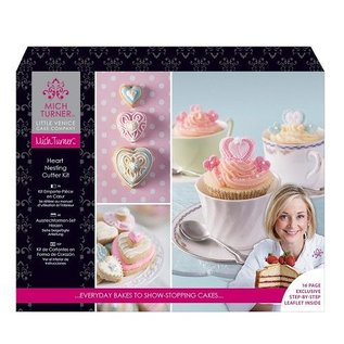 Modellieren En eksklusiv Little Venice Cake Company-SET: emne Hearts