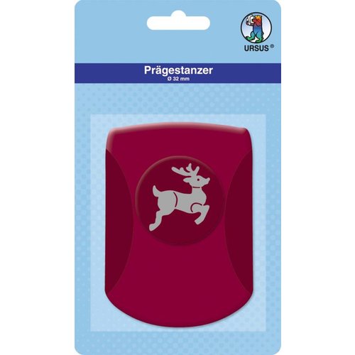 Locher / Stanzer Embossing Tanzer, approx 32mm, reindeer Locher / Stanzer Embossing Tanzer, approx 32mm, reindeer